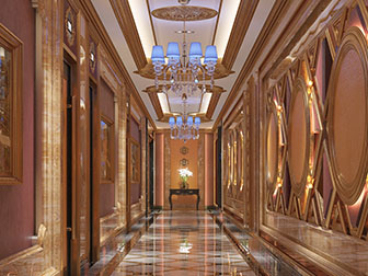 新古典酒店KTV过道走廊