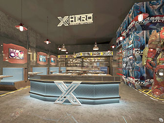 工业风餐馆饭店