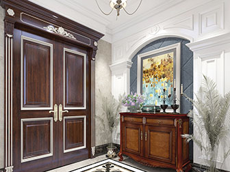 欧式古典门厅玄关
