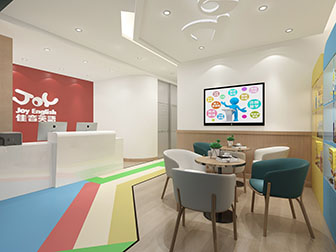 现代培训机构咨询接待前台