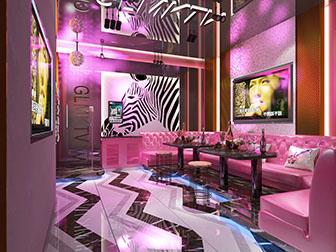 后现代KTV包房