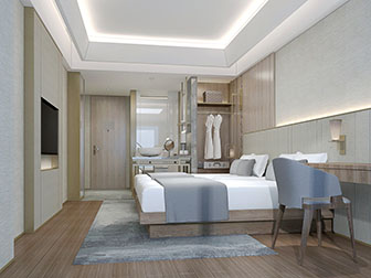 新中式酒店客房