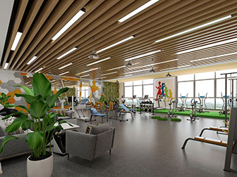 现代健身房