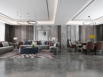 现代轻奢客厅餐厅