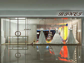 现代轻奢婚纱店