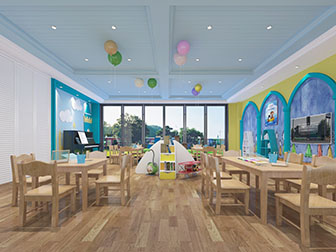 地中海幼儿园手工活动教室