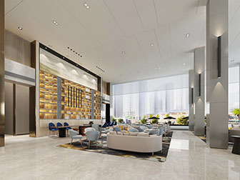 后现代售楼处大堂大厅接待洽谈区