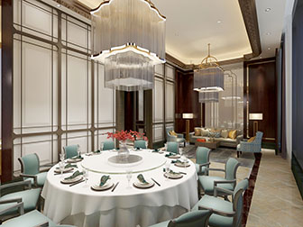 新中式酒店包间包厢