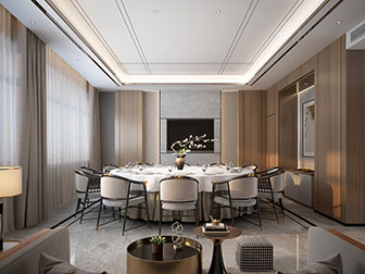 新中式酒店包厢包间