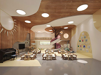 北欧幼儿园教室