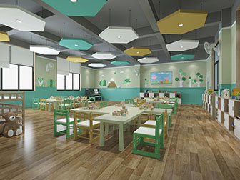 现代幼儿园教室
