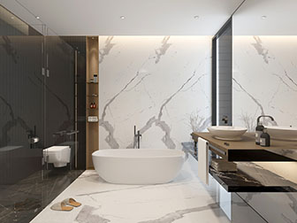 后现代卫生间卫浴间浴缸