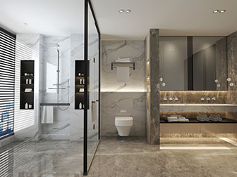 后现代卫生间卫浴间