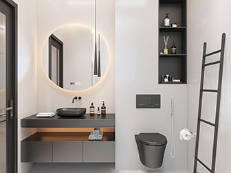 后现代卫生间洗手间