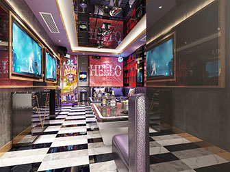 后现代KTV包房