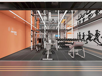 现代健身房