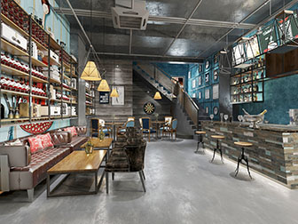工业风酒吧