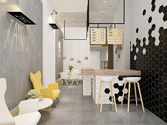 北欧面包房甜品店