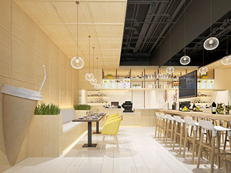 北欧奶茶店饮品店