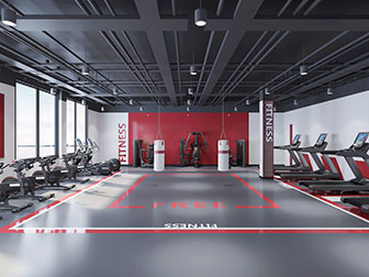 工业风健身房