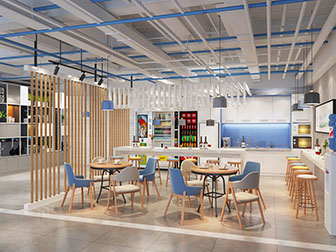 北欧奶茶店饮品店