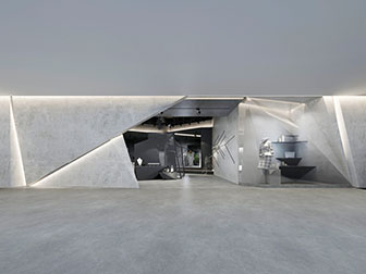 后现代精品店服装店门头