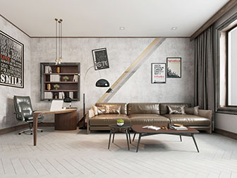 工业风总经理办公室