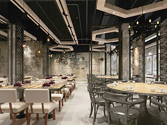 工业风餐馆饭店