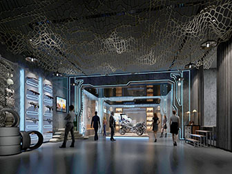 后现代枪械体验馆