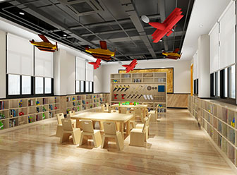 北欧幼儿园活动教室