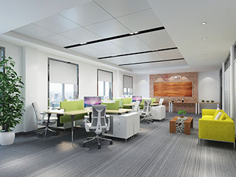 现代公共办公区