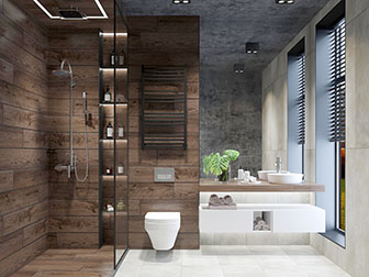 北欧卫浴间卫生间