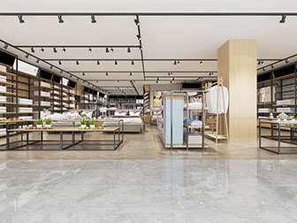 后现代针织家纺服装店