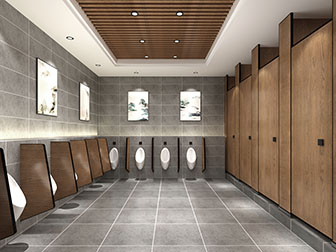 后现代公共卫生间