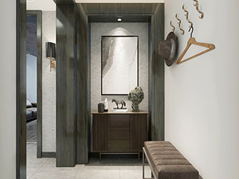 新中式门厅玄关