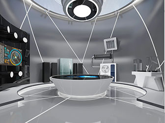 后现代展厅展馆