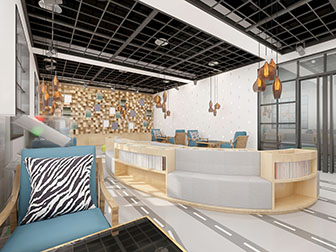 北欧书吧图书阅览室