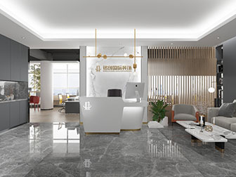 现代接待前台