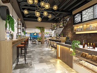 工业风蛋糕房面包房甜品店