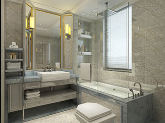 简欧卫浴间卫生间