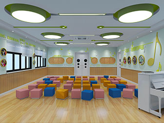 现代幼儿园音乐教室