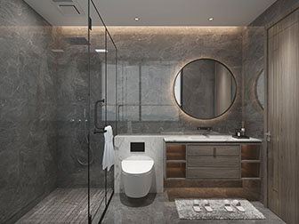 现代卫浴间卫生间