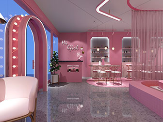 现代轻奢美容美甲店