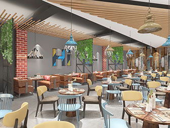 工业风餐馆饭店