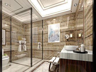 现代卫浴间卫生间