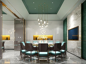 现代轻奢酒店包厢包房