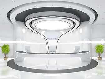 后现代接待前台