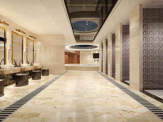 现代澡堂洗浴中心3d模型 现代澡堂洗浴中心