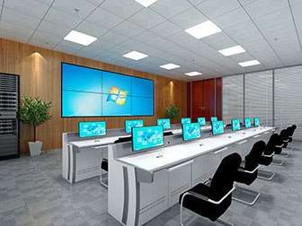 现代监控室指挥中心