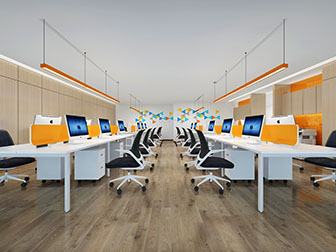 现代公共办公区